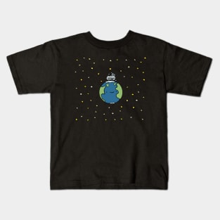 Camping in the Stars Kids T-Shirt